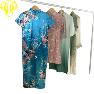 Vestito Cheongsam estivo da donna usato <span class=keywords><strong>abbigliamento</strong></span> <span class=keywords><strong>Online</strong></span> del mercato cinese - Product Image 4