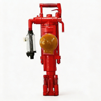 Foreuse rotative diesel pneumatique YT27, marteau-piqueur durable, perceuse à roche portable avec moteur pour l'exploitation minière souterraine