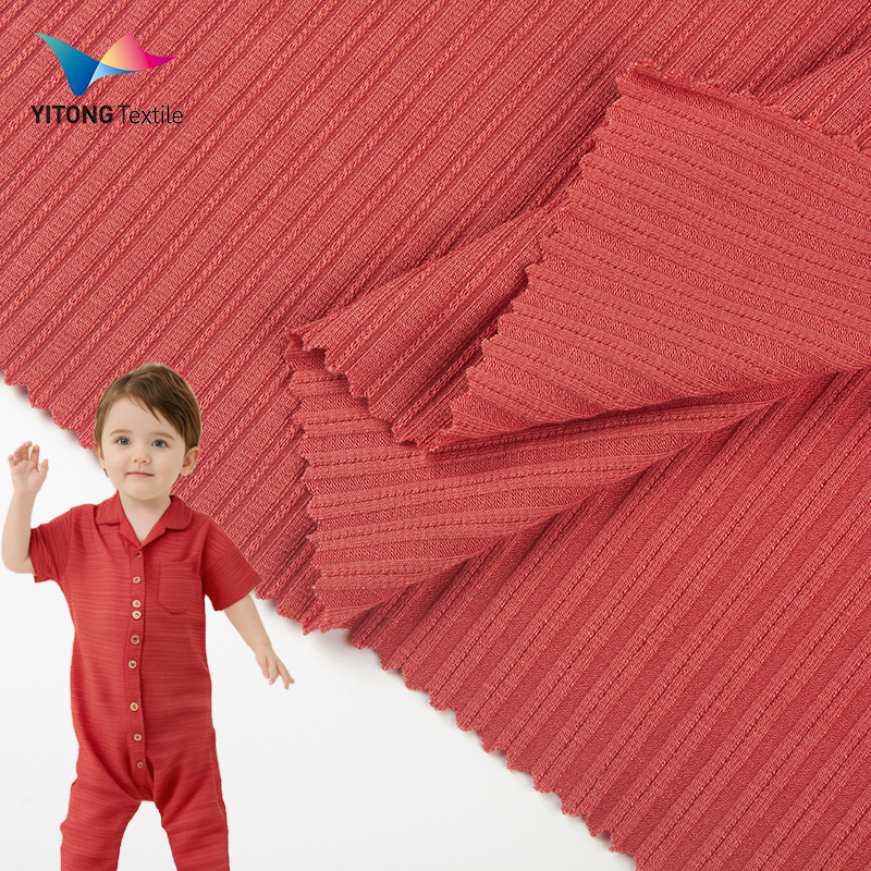 High-Quality Bamboo-Cotton Spandex Fabric for Baby Pyjamas