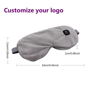 Wireless Electric Heating Eye Mask with Red <b>Lights</b> and Vibration for Soothing Tired Eyes Dark Circle Removal and Relaxation - Product Image 1