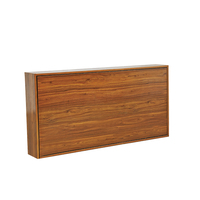 Meubles de chambre à coucher cadre de lit pliant fonctionnel de style moderne bureau métal bois lit escamotable mural