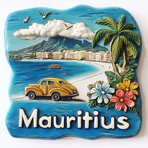 Offre Spéciale Personnalisé Île <span class=keywords><strong>Maurice</strong></span> Résine Réfrigérateur Dernier <span class=keywords><strong>Voyage</strong></span> Souvenir Artisanat Forte Attraction En Relief Effet Forme - Product Image 5