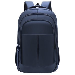 Large Capacity 16 Inch Business Laptop <b>Backpack</b> For Men Travel College Students Blue Solid Color Detachable Straps - Product Image 4