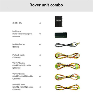 CUAV RTK 9Ps Centímetro-nivel Alto y rápido Per Cision Pre <span class=keywords><strong>Cise</strong></span> Posicionamiento Multi-Star Antena multifrecuencia Módulo GNSS - Product Image 3