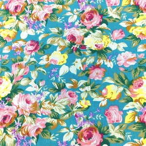 Wholesale New Yellow Floral Twill Cotton Fabric Pack For DIY <b>Patchwork</b> Bedding And Handcrafts - Product Image 5
