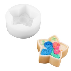 Moule en forme d'étoile HY <span class=keywords><strong>avec</strong></span> moule en silicone pour bougie à savon design Zodiac - Product Image 3