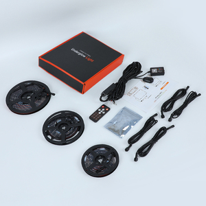 ערכת תאורת לד RGBIC זורמת עמידה למים IP68 לתחתית הרכב, 6 יחידות,  בניית מותג פרטי, תאורת אווירה תחתונה לרכב - Product Image 3