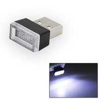 Mini Lámpara LED USB de 7 Colores, Luz Ambiental Universal con Conector USB, Lámpara de Atmósfera Interior para Auto, Luz Nocturna Decorativa Portátil para Auto y Laptop