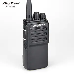 애니톤 핸드 헬드 라디오 AT-D268 DMR 디지털 아날로그 싱글 밴드 136-174 VHF 라디오 또는 400-480 UHF 라디오