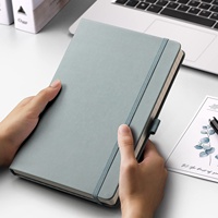 Carnet de notes ligné A5 personnalisé, couverture rigide, avec étui, papeterie de bureau