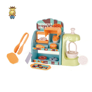 Ensemble de jeu de cuisine intelligent pour enfants en paille de blé et PP, comprenant cuisinière, four, micro-ondes, casseroles, poêles, cuiseur à riz et aliments - Product Image 5