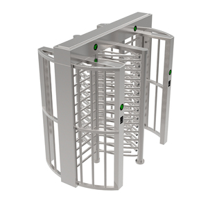 Torniquete <span class=keywords><strong>de</strong></span> altura completa resistente a la intemperie <span class=keywords><strong>de</strong></span> materiales resistentes Zento con control <span class=keywords><strong>de</strong></span> acceso RFID para entradas corporativas - Product Image 2
