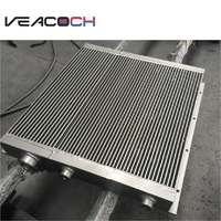 Enfriador de Aceite Hidráulico de Aluminio, Intercambiador de Calor para Miniexcavadora, Radiador de Acero para Equipos Pesados de Energía Eólica