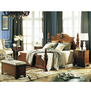 Holz Massivholz Schlafzimmer Set Möbel von King Modern Bed <span class=keywords><strong>GF16</strong></span> - Product Image 1