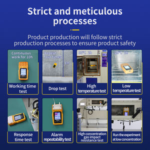 BTQ-YA-C100FT Gas detektor Gasana lysator Portable 4 IN 1 Multi Gas detektor für CO O2 H2S CH4 - Product Image 5