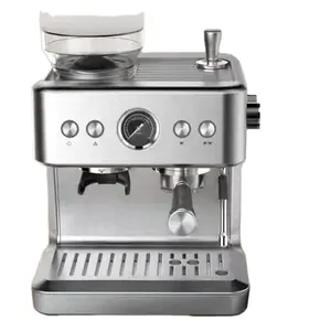 Factory Price High End Super Automatic Espresso Machine 78mm Bean Hopper Height with Grinder Commercial