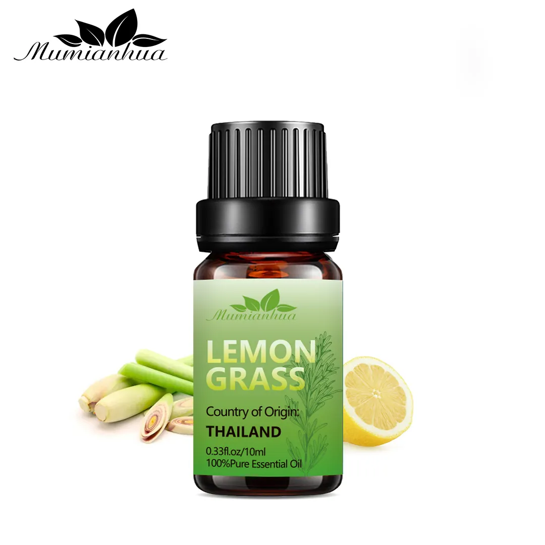 Limon mum yağı 10ML limon otu uçucu yağı yeni Aroma 100% doğal uçucu yağ yeni organik limon