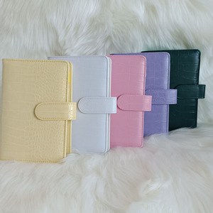 New Arrival nhà máy thấp moq trong kho cá sấu A6 sang trọng chất kết dính Bộ nhớ sách A6 máy tính xách tay tùy chỉnh Nhật Ký kế hoạch - Product Image 1