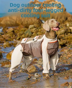 Chaleco Refrigerante para Perros, Ligero, <span class=keywords><strong>de</strong></span> Malla Transpirable, <span class=keywords><strong>de</strong></span> Secado Rápido, Resistente a las Manchas, con Protección Solar UPF 50+ para Todo el Cuerpo, 4 Patas, para Verano - Product Image 3