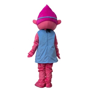 ชุดมาสคอตป๊อปปี้ โทรลล์ เจ้าหญิง สำหรับงานพาเหรด ฮาโลวีน คอสเพลย์ ชุดสำหรับผู้ใหญ่ - Product Image 5