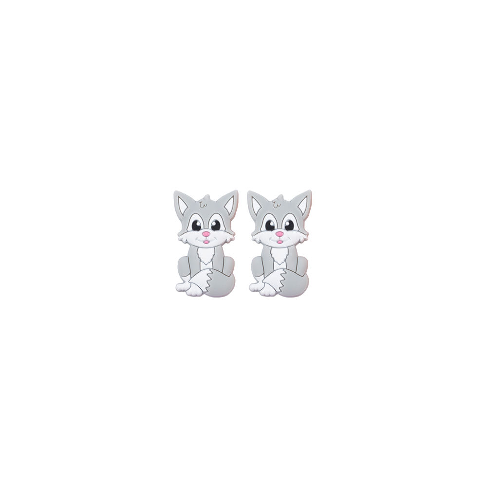 Fox Focal bead Light Gray SA81