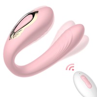 Vibrateur portable étanche IPX6 à télécommande, stimulateur du point G et du clitoris, 10 vitesses, recharge Type-C, pour femmes - Vente flash