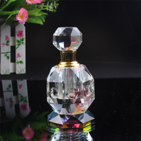 Groothandel Luxe Roze Helder Kristal Parfumflesjes 3Ml 6Ml 12Ml Maten Met Verpakking Voor Valentijn Geschenken Andere Kristallen Ambachten