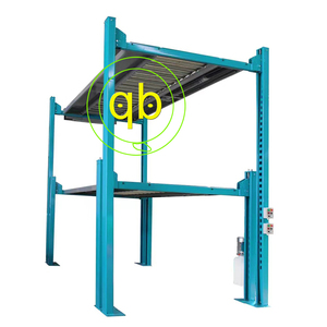 Sistema de Estacionamiento Vertical Hidráulico Automático de 4 Postes y Triple Nivel, Elevador de Autos - Product Image 3