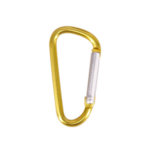 Aluminum Polished Carabiners 5 D Shape Outdoor Keychain <b>Hook</b> Durable Sports and <b>Games</b> - Product Image 5