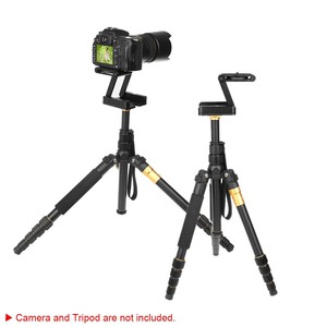 Z Type Foldable Tripod Head With Bubble Level Aluminum Alloy <b>Portable</b> Digital Camera <b>Table</b> Mount Flip Lock Design - Product Image 3