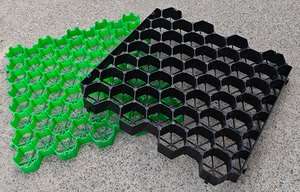 Grille de pavage en plastique HDPE de haute qualité, écologique, durable, pour aménagement paysager, drainage de surface en <span class=keywords><strong>nid</strong></span> <span class=keywords><strong>d</strong></span>'<span class=keywords><strong>abeille</strong></span>, barrage de jardin - Product Image 3