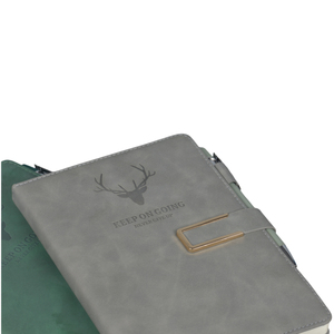 Carnet d'affaires personnalisé à <span class=keywords><strong>pages</strong></span> quadrillées en papier épais, avec logo en feuille d'or et numéro personnalisé, pour enregistrement <span class=keywords><strong>de</strong></span> réunions – Vente chaude - Product Image 3