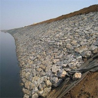 Mur de panier en fil de fer galvanisé pour clôture de jardin, panier de gabions brasés de haute qualité, 1 pièce