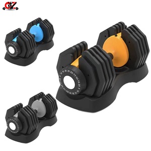 Top Quality Iron Rubber Fitness Equipment for Weight Lifting Gymnastics Exercise Accessory and Home Gym Adjustable <b>Dumbbells</b> - Product Image 1
