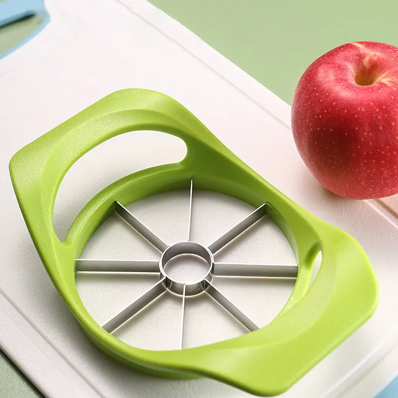 Aço inoxidável Apple Chopper Cortador De Frutas Corer Salada Peeler Slicer Com Fácil Handle Multifuncional Cozinha Gadget Ferramenta