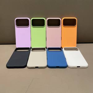 Silicone liquide caoutchouc Gel souple iPhone 17 Pro Max étui de protection pour téléphone mince étui de téléphone mince avec doublure en microfibre de protection - Product Image 6