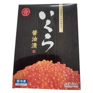 Frozen Soy Sauce Marinated Salmon Caviar/Ikura Roe Fish Price