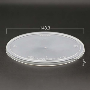 Durable 24OZ Black PP Large Capacity Bowl 680ml Disposable Takeaway Container for Soup and Noodle - Product Image 5