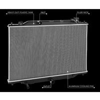 Pendingin Radiator mobil aluminium, pendingin Radiator mobil untuk Mazda CX9 CX-9 2016-2023 2.5T 2.5L Turbo AC PY8V15200 PY8W15200 CU13622