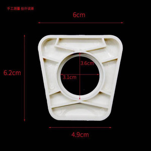 T-Plate Base Plate Iron <b>Sheet</b> Large Size <b>Black</b> White Dental Prosthesis Accessories - Product Image 4