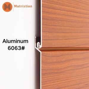 Matrixtion Hout Look Aluminium Bekleding Buitenmuur Gevelbeplating - Product Image 2