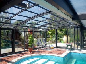 Fabricant de tentes de jardin rétractables d'extérieur, <span class=keywords><strong>solarium</strong></span> coulissant, panneaux solaires en verre, toits de véranda - Product Image 4