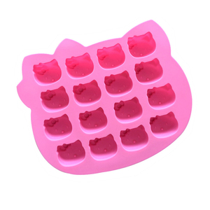 001 16 <span class=keywords><strong>Moule</strong></span> de cuisson en forme de tête de chat, <span class=keywords><strong>moule</strong></span> à gâteau sandwich au <span class=keywords><strong>chocolat</strong></span>, <span class=keywords><strong>moule</strong></span> à bougie d'aromathérapie, <span class=keywords><strong>moule</strong></span> à bonbons en forme de chat - Product Image 4