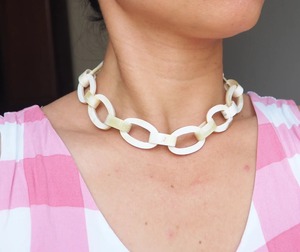 Collar de Corazón de Cuerno Natural MN EXPORTS, Cadenas Hechas a Mano, Joyería de Moda para Uso Casual y de Fiesta, Accesorios de Joyería - Product Image 4