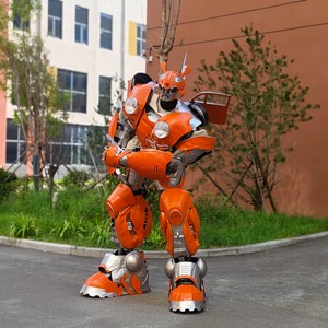 Offre Spéciale – Costume de Performance Professionnel de Robot <span class=keywords><strong>Super</strong></span>-<span class=keywords><strong>héros</strong></span> en Armure de Fer, Réaliste et Portable avec LED, Idéal pour le Cosplay - Product Image 2