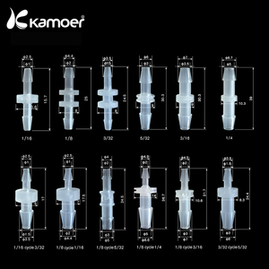 Mối Nối Ống Thẳng Kamoer, Mối Nối Siết Chặt Nhanh Chống Nước Trong Suốt - Product Image 3