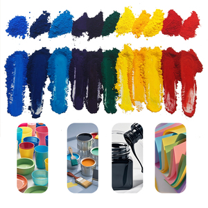 Prezzo di fabbrica Multi-colore pigmento organico in polvere giallo limone viola blu blu blu verde Masterbatch vernice PVC Promo - Product Image 3