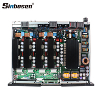 D4-1300 Mini amplificateur de puissance 4 canaux de haute qualité pour le mode de son stéréo d'amplificateur de puissance domestique