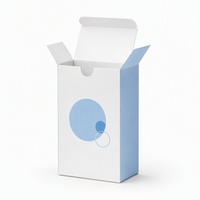 Boîte plate en carton pour emballage de produits pour animaux de compagnie, taille personnalisée, finition stratifiée, matériaux recyclés, design gaufré, assurance commerciale