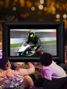 Mini <span class=keywords><strong>écran</strong></span> <span class=keywords><strong>gonflable</strong></span> pour l'extérieur et l'intérieur, <span class=keywords><strong>cinéma</strong></span>, 14 pieds, 16 pieds, 20 pieds, vente en gros - Product Image 5